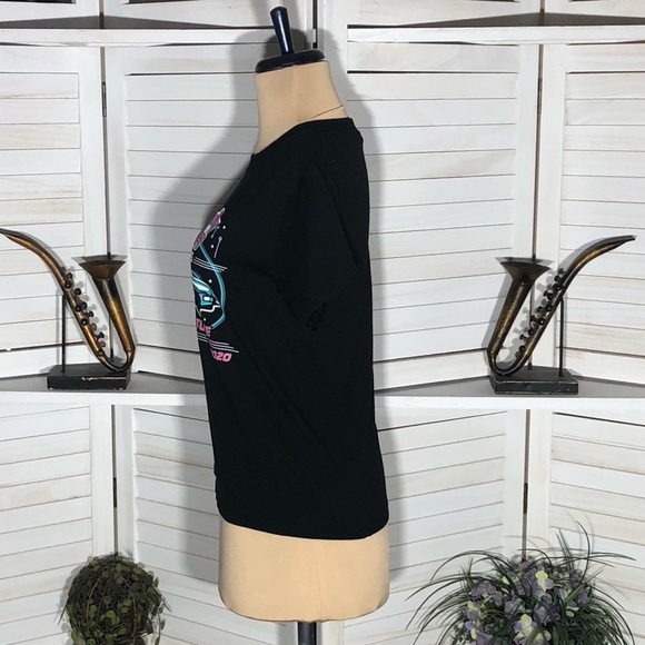 Gildan Back to the Future T-Shirt Black Cotton Size Medium - Picture 4 of 10